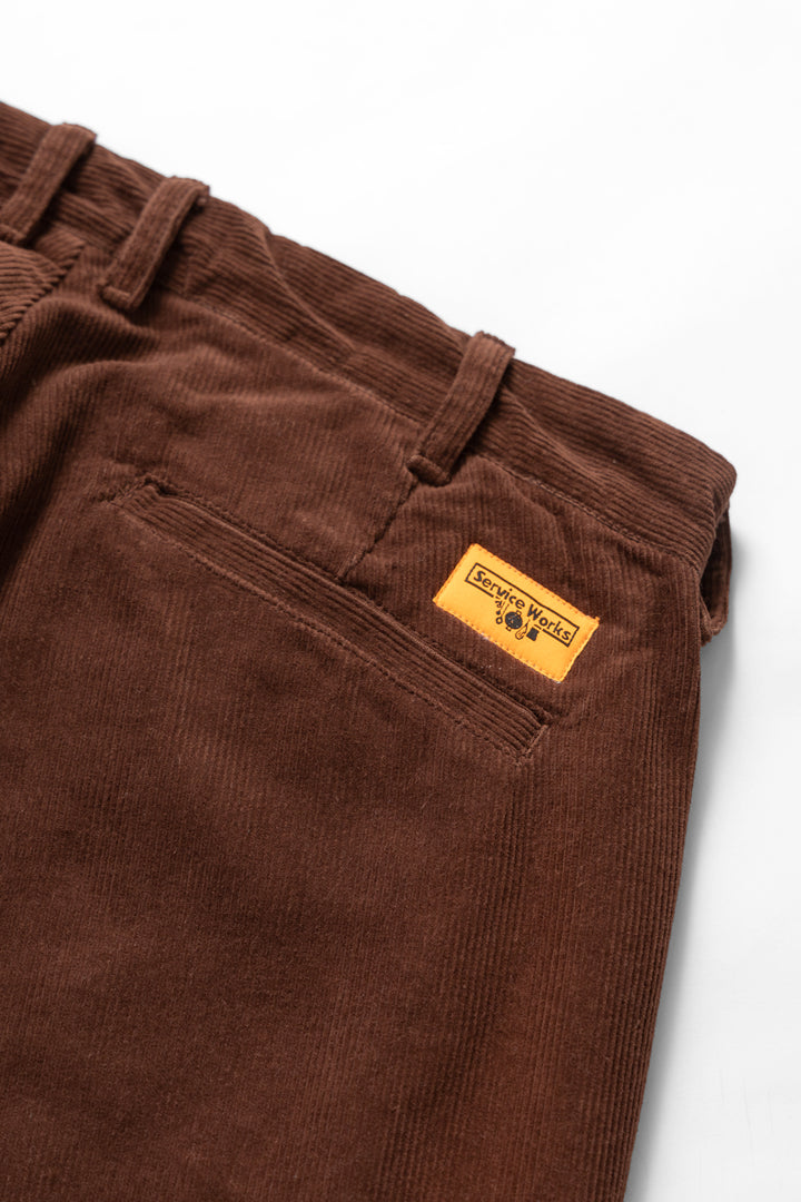 Service Works - Corduroy Part Timer Pant - Brown