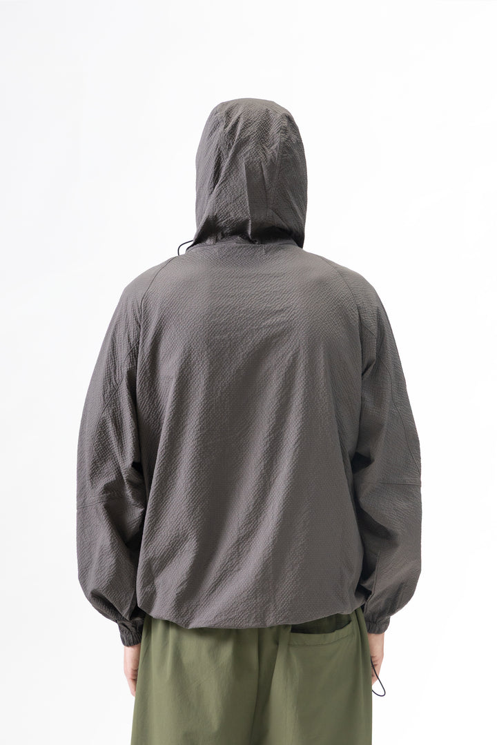 Blacksmith - Crinkle Windbreaker - Grey