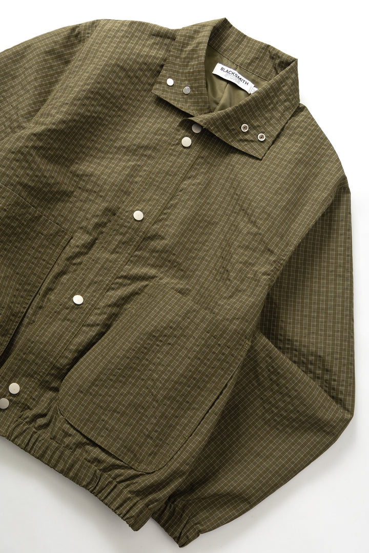 Blacksmith - Cropped Fairway Jacket - Olive