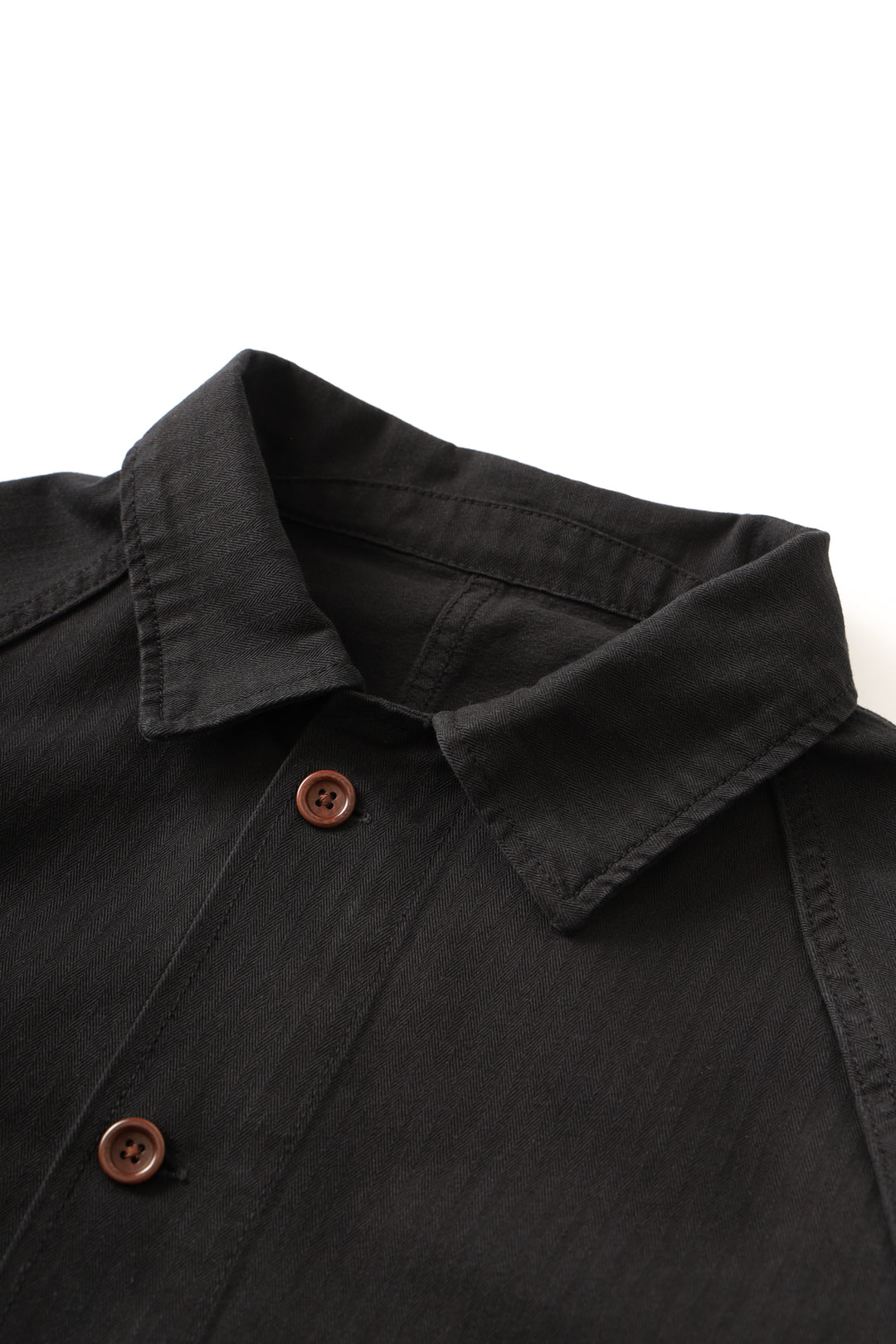 Service Works - Herringbone Front Of House Jacket - Black