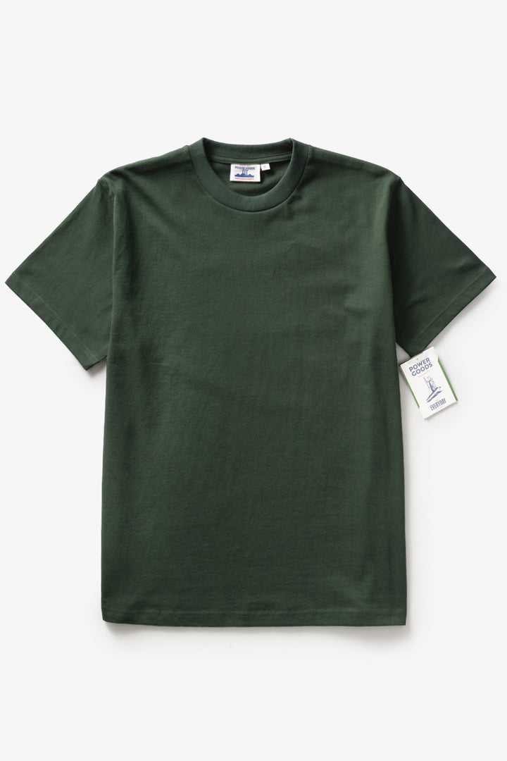 Power Goods - Everyday Tee - Forest Green