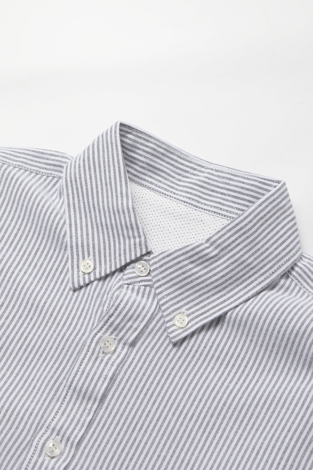 TRS - Striped Oxford Shirt - Grey