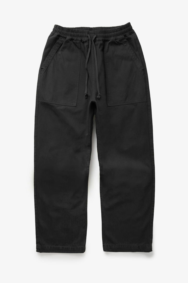 Service Works - Herringbone Chef Pants - Black