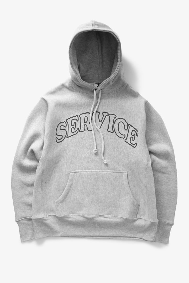 Service Works - Arch Logo Hoodie - Marl Grey