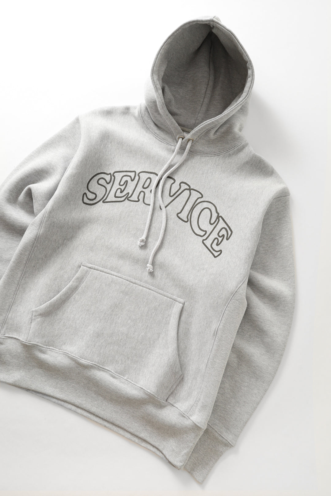 Service Works - Arch Logo Hoodie - Marl Grey