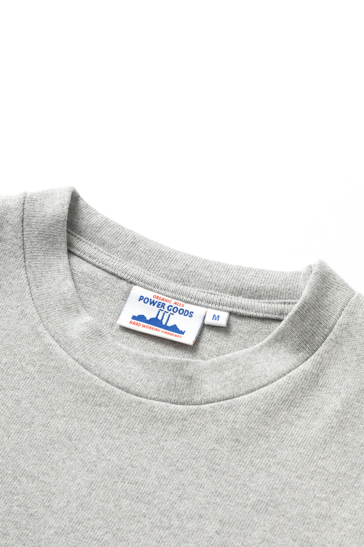 Power Goods - Super Weight T-Shirt - Heather Grey