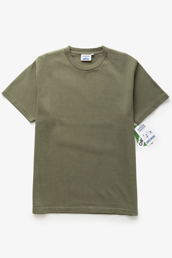 Power Goods - Super Weight T-Shirt - Olive