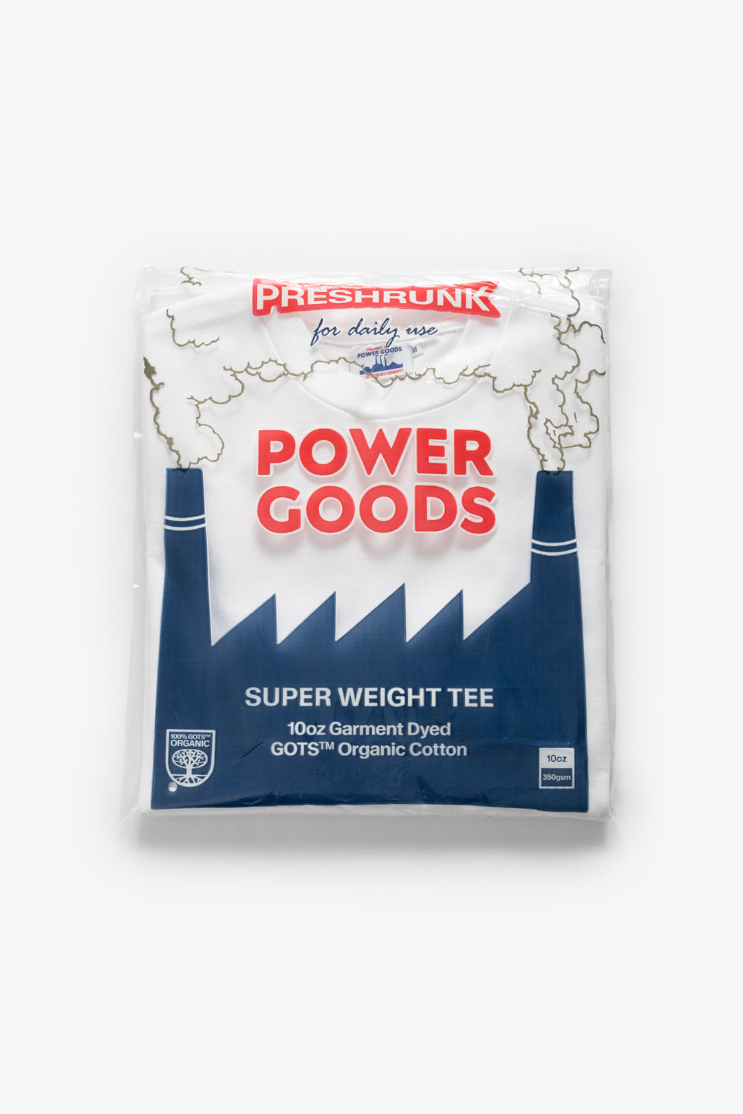 Power Goods - Super Weight T-Shirt - White