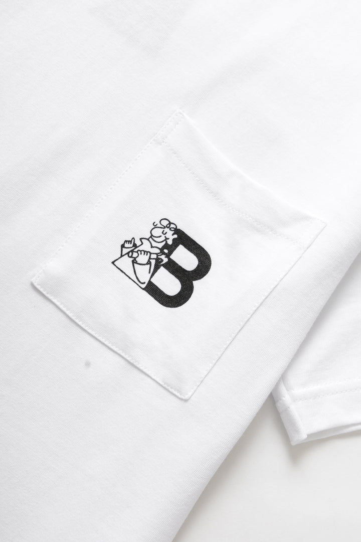 Blacksmith - Pocket Tee - White