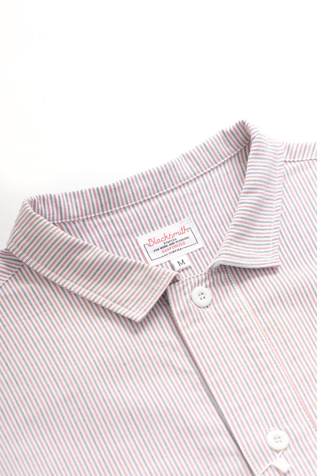 Blacksmith - 'Boxford' Utility Shirt - Multi Stripe