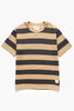 Okonkwo MFG - Ribbed Striped T-Shirt - Khaki