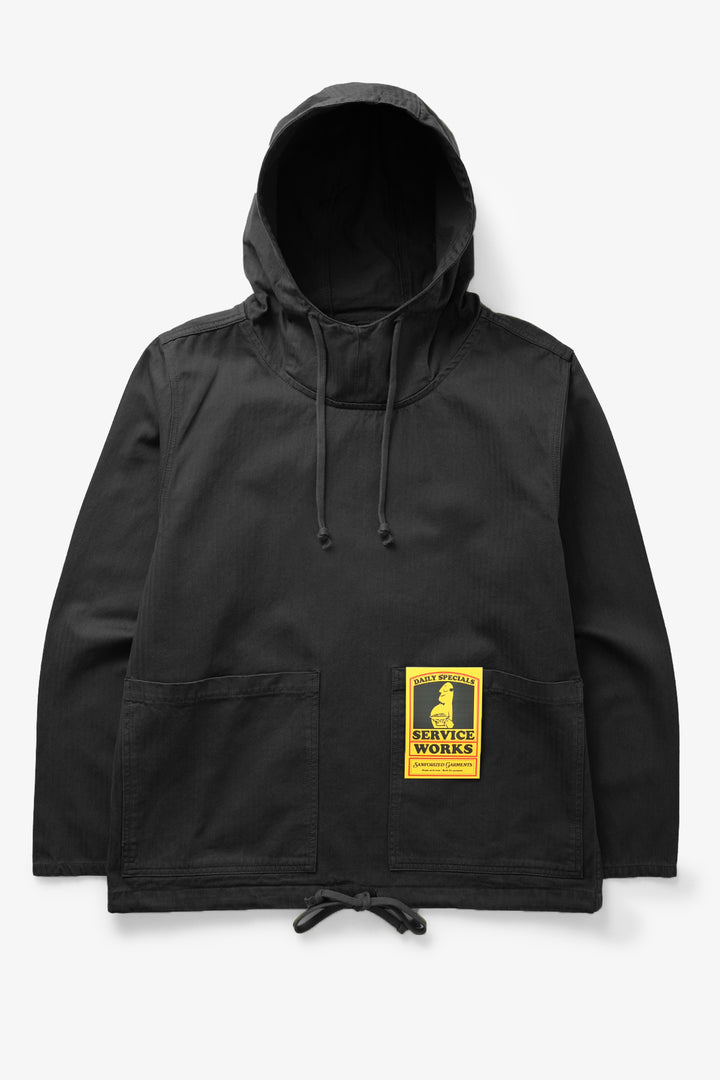 Service Works - Herringbone Market Smock - Black