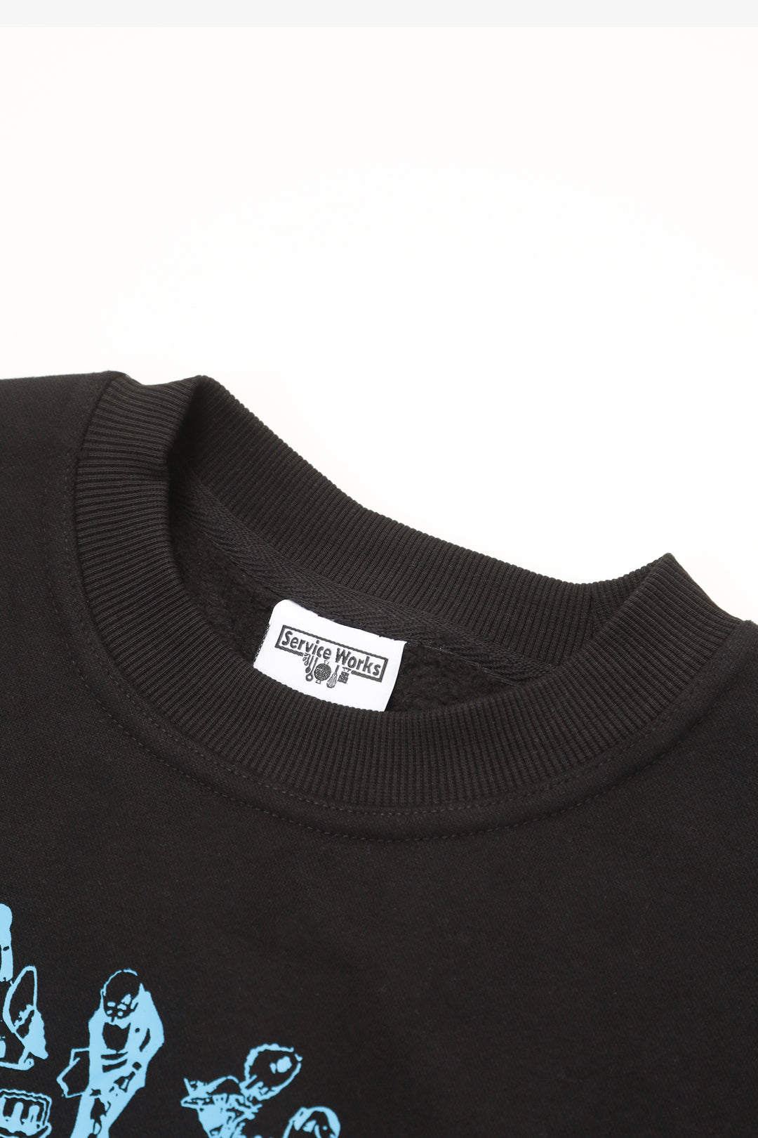 Service Works - Soiree Crewneck - Black