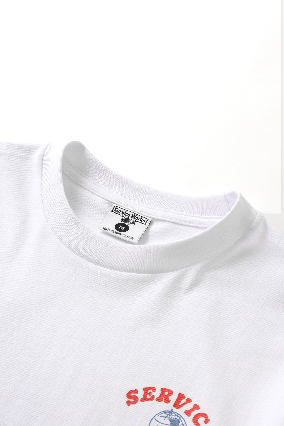 Service Works - Organic Chefswear Tee - White