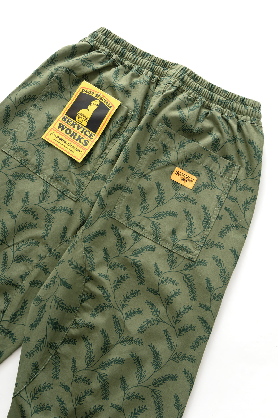 Service Works - Branch Twill Chef Pants - Olive