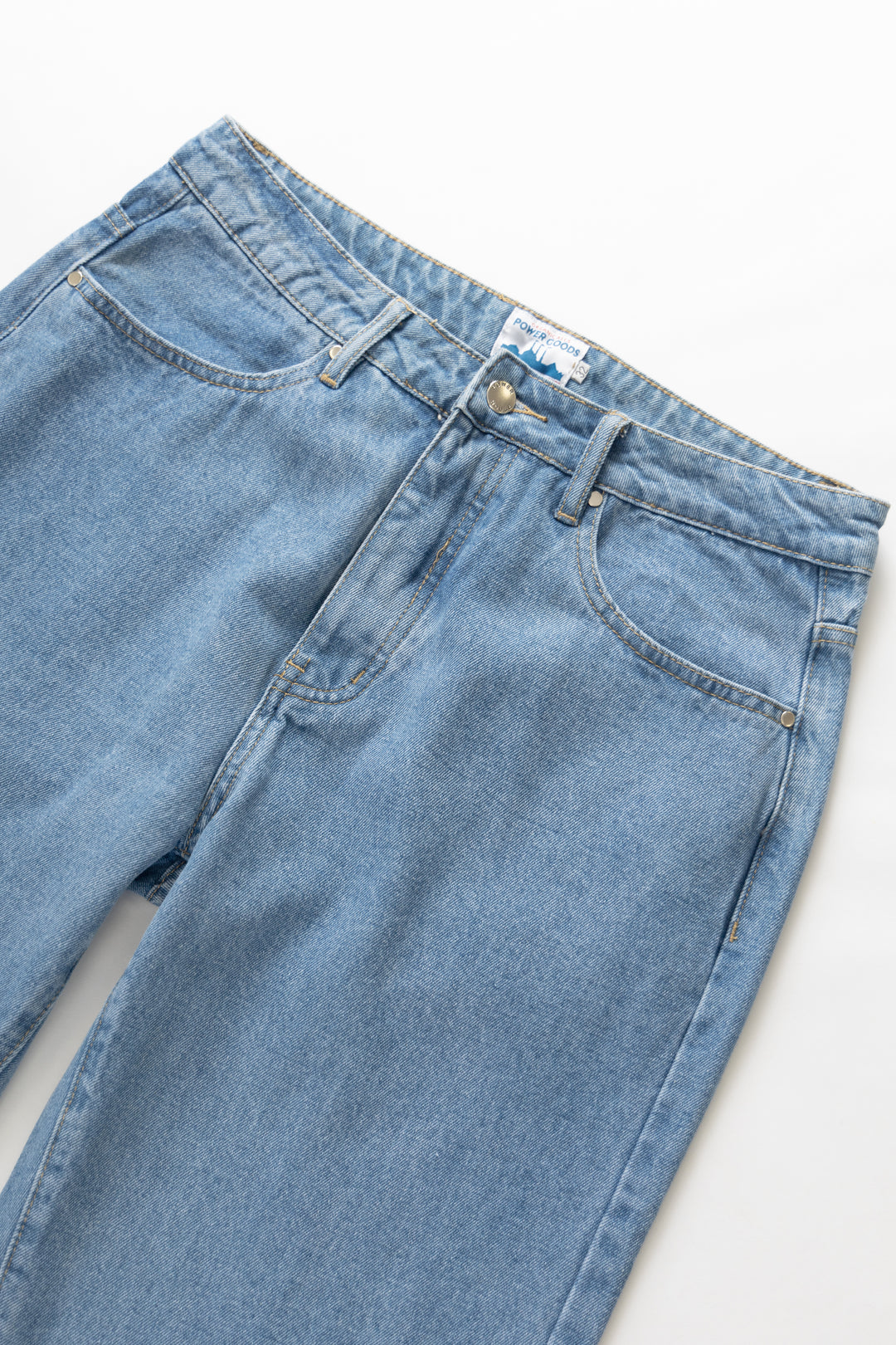 Power Goods - 90's Jeans - Washed Blue