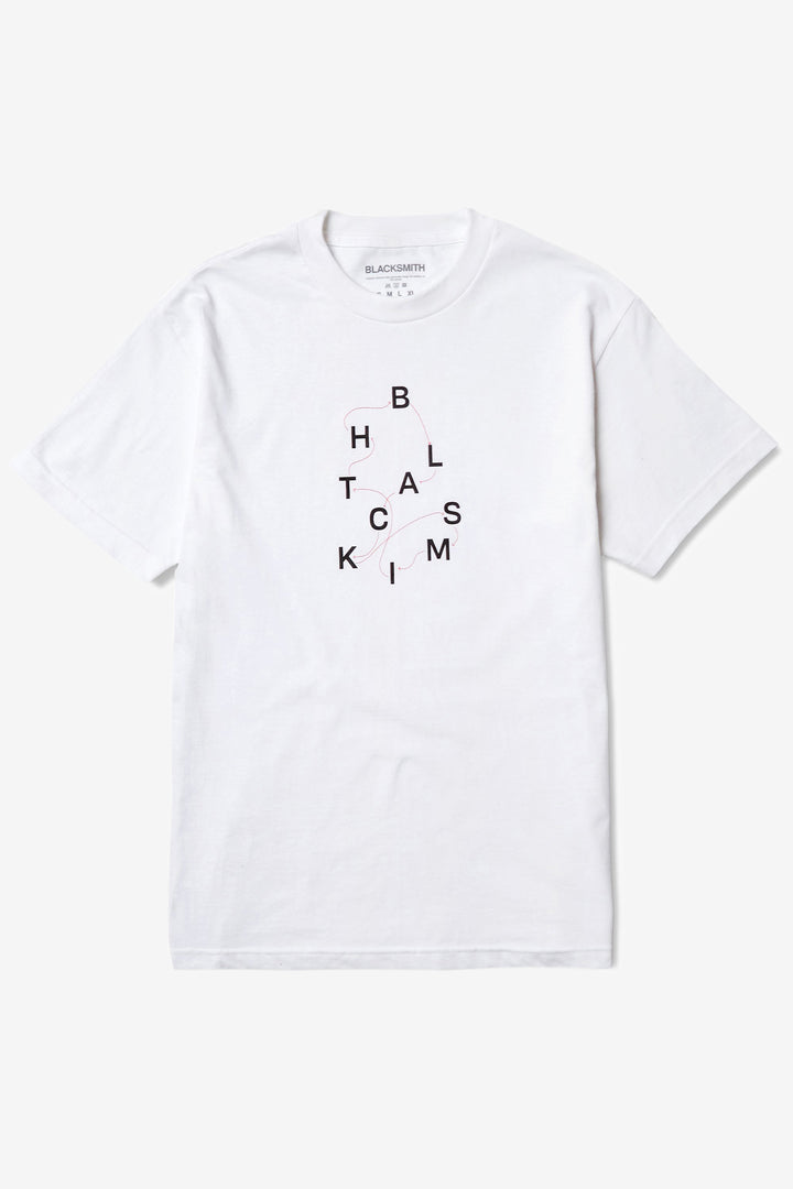 Blacksmith - Hopscotch Tee - White