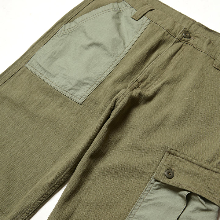 Blacksmith - Tonal Cargo Pants - Olive