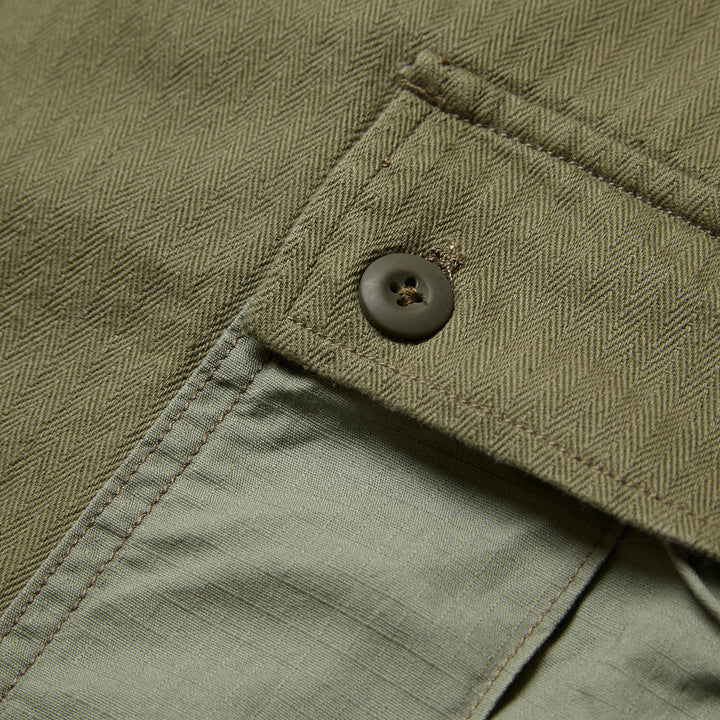 Blacksmith - Tonal Cargo Pants - Olive