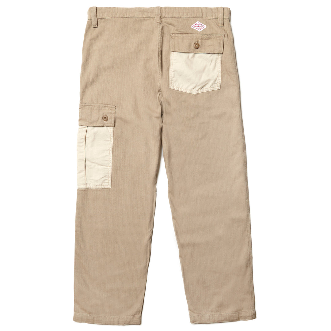 Blacksmith - Tonal Cargo Pants - Stone