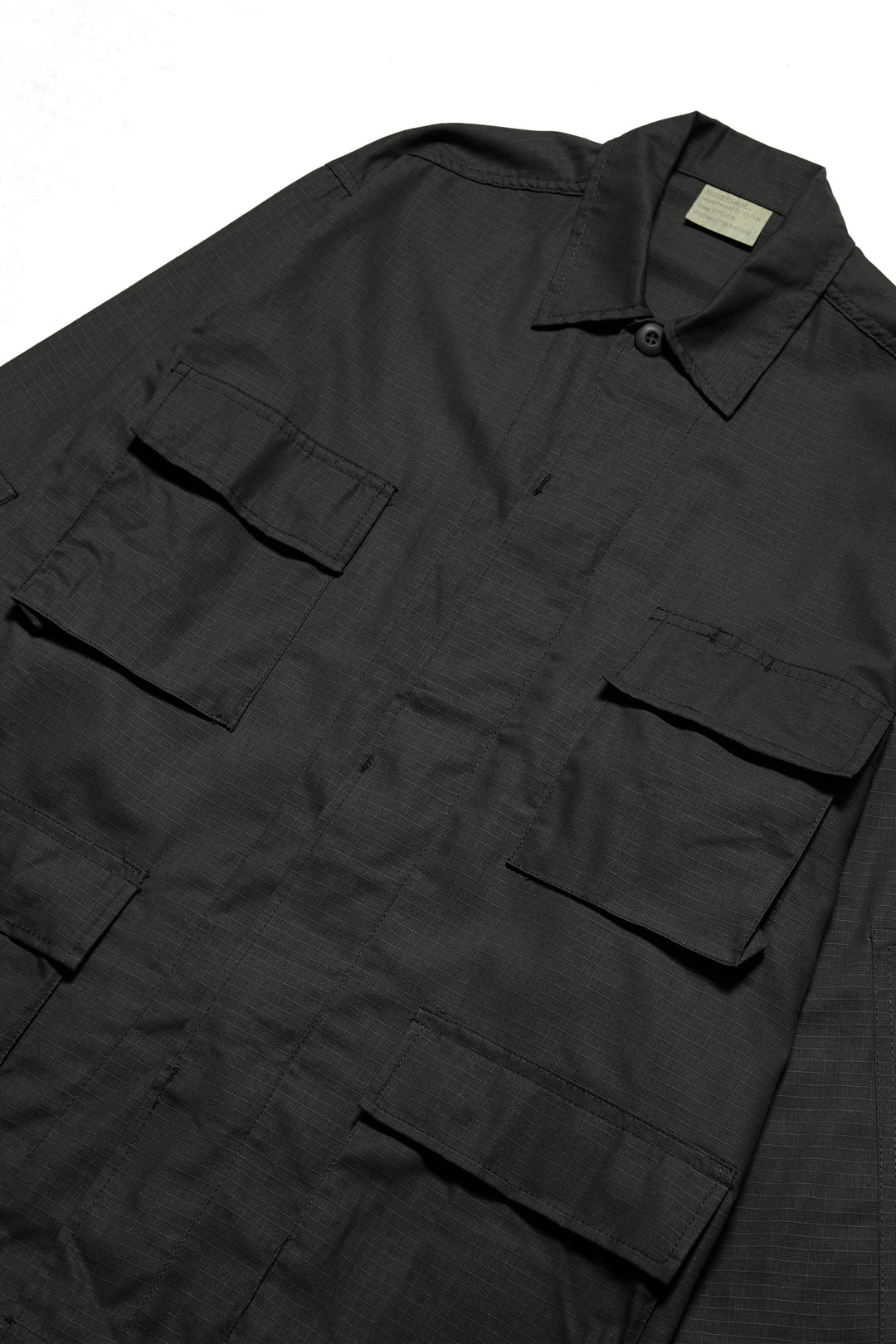 Deadstock - BDU Ripstop Overshirt - Black