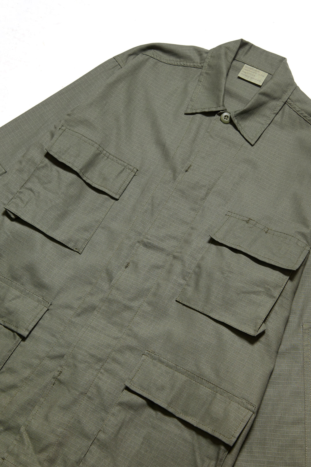 Deadstock - BDU Ripstop Overshirt - Olive