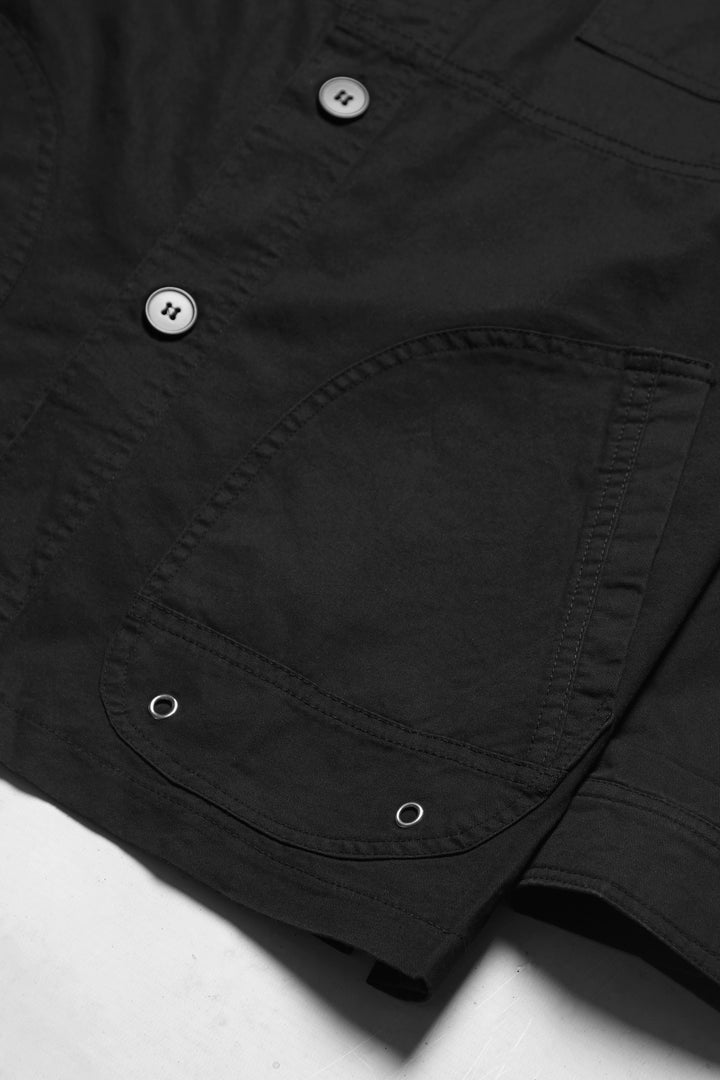 Blacksmith - Safari CPO Overshirt - Black