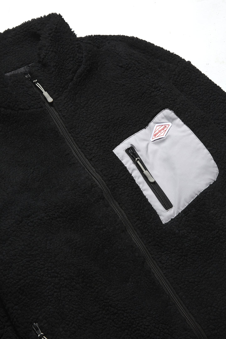 Blacksmith - Trek Pile Zip Fleece - Black