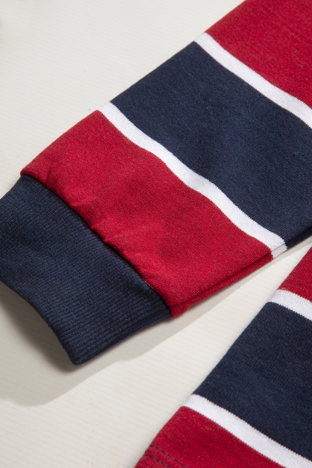 Blacksmith - Yarn Dye Striped Rugby - Red/Navy