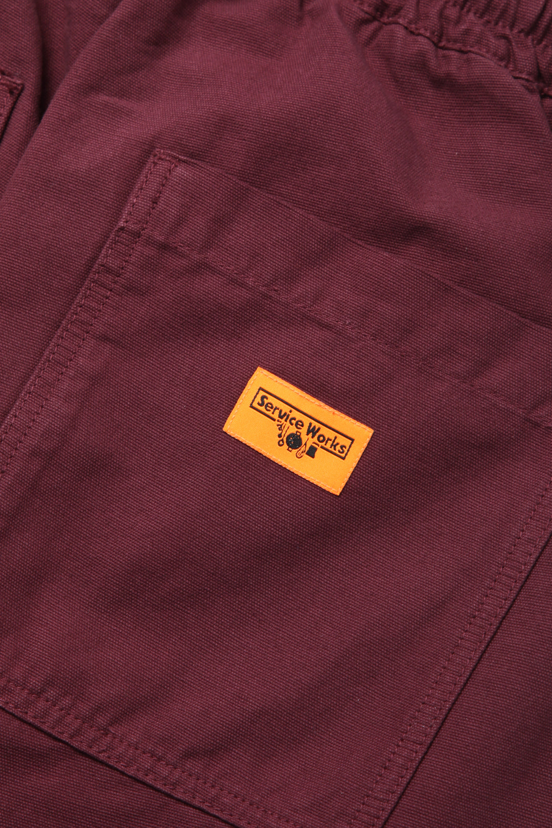 Service Works - Classic Chef Pants - Burgundy