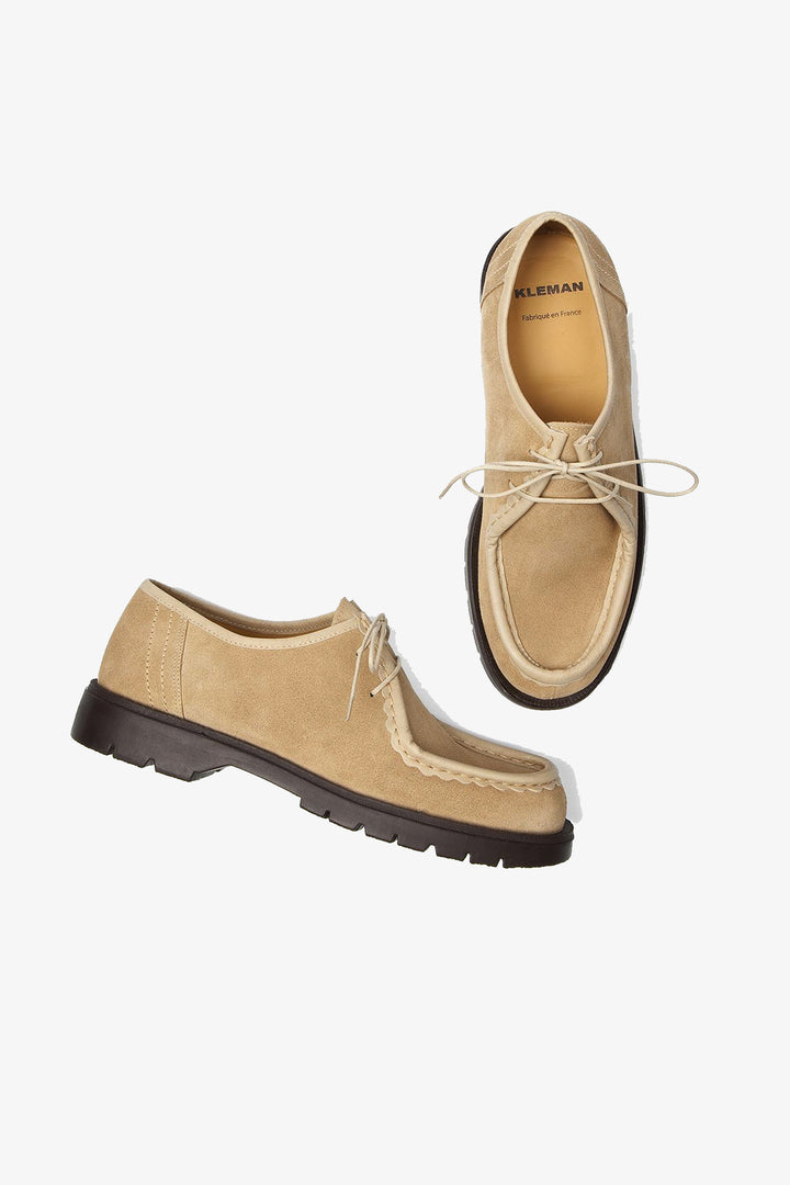 Kleman - Padror Moc Toe Shoe - Beige