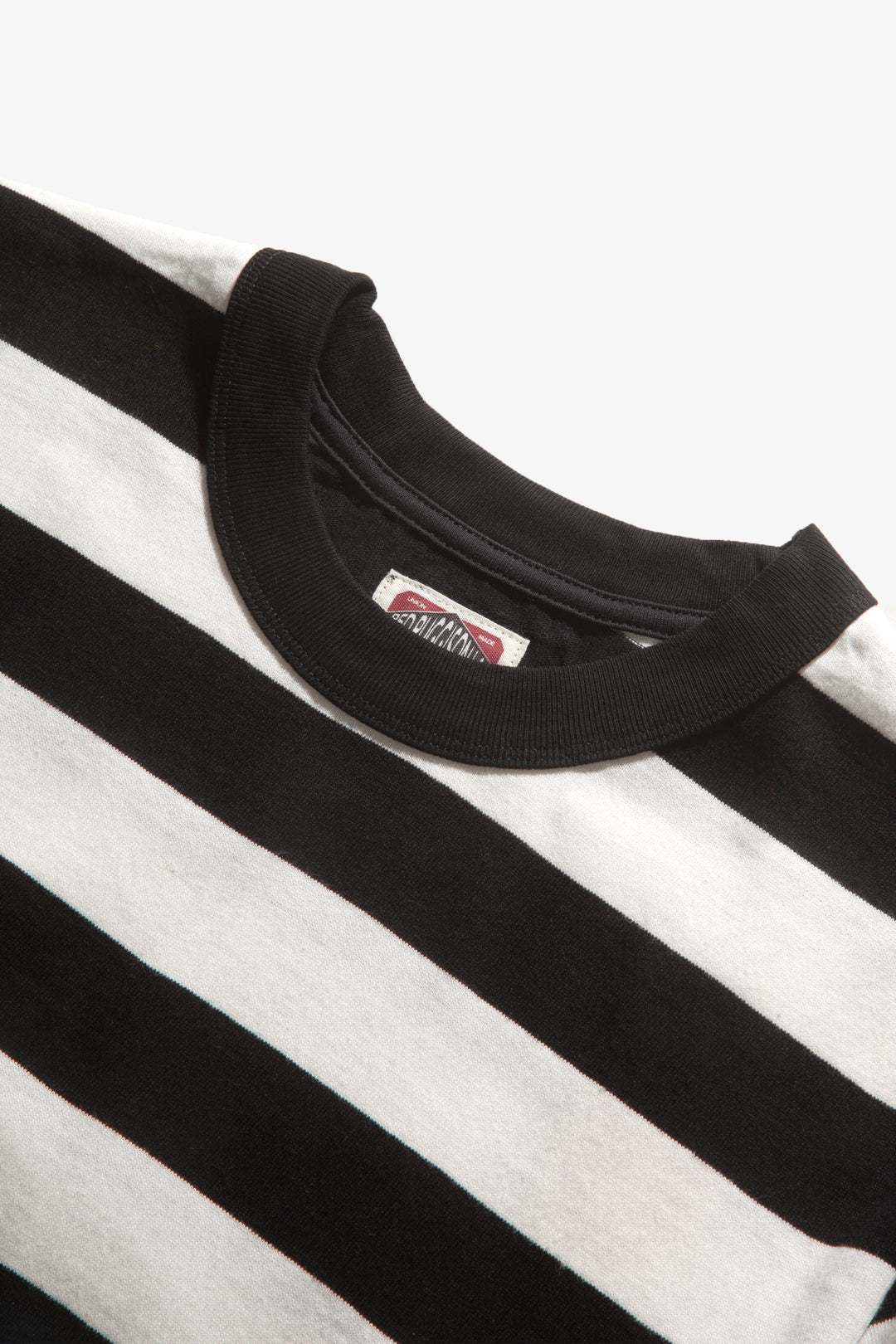 Red Ruggison - Border Short Sleeve T-Shirt - Black/White