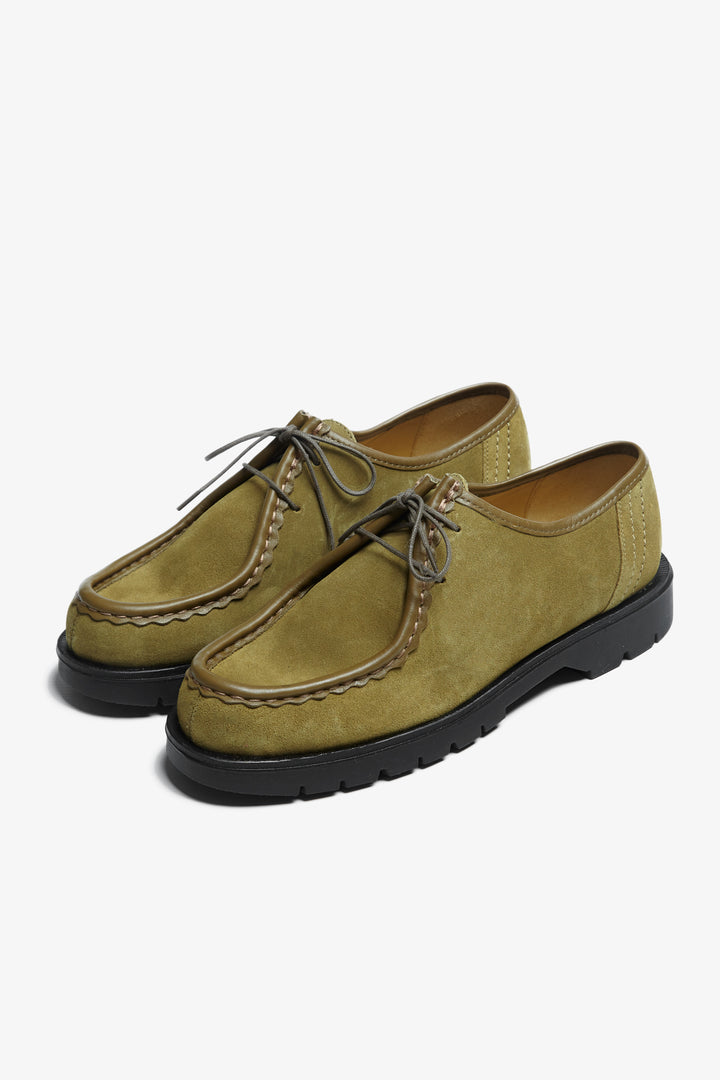 Kleman - Padror Moc Toe Shoe - Khaki Suede