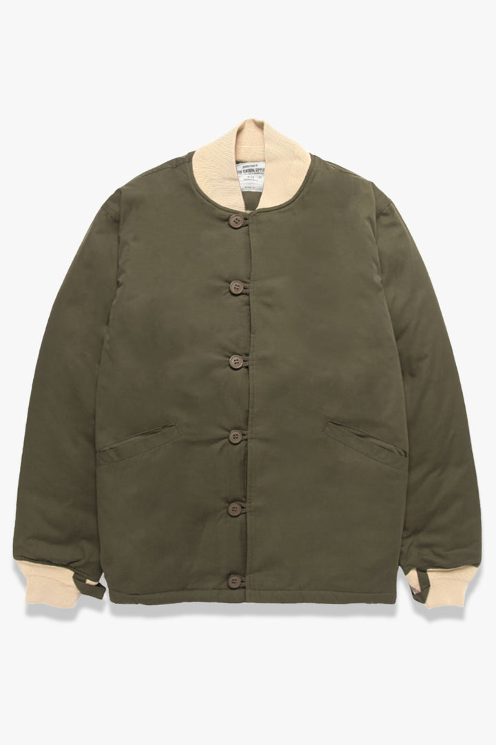 Okonkwo MFG - Quilted Bomber Jacket - Olive