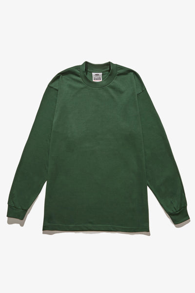 Pro Club - Heavyweight Long Sleeve T-Shirt - Forest Green