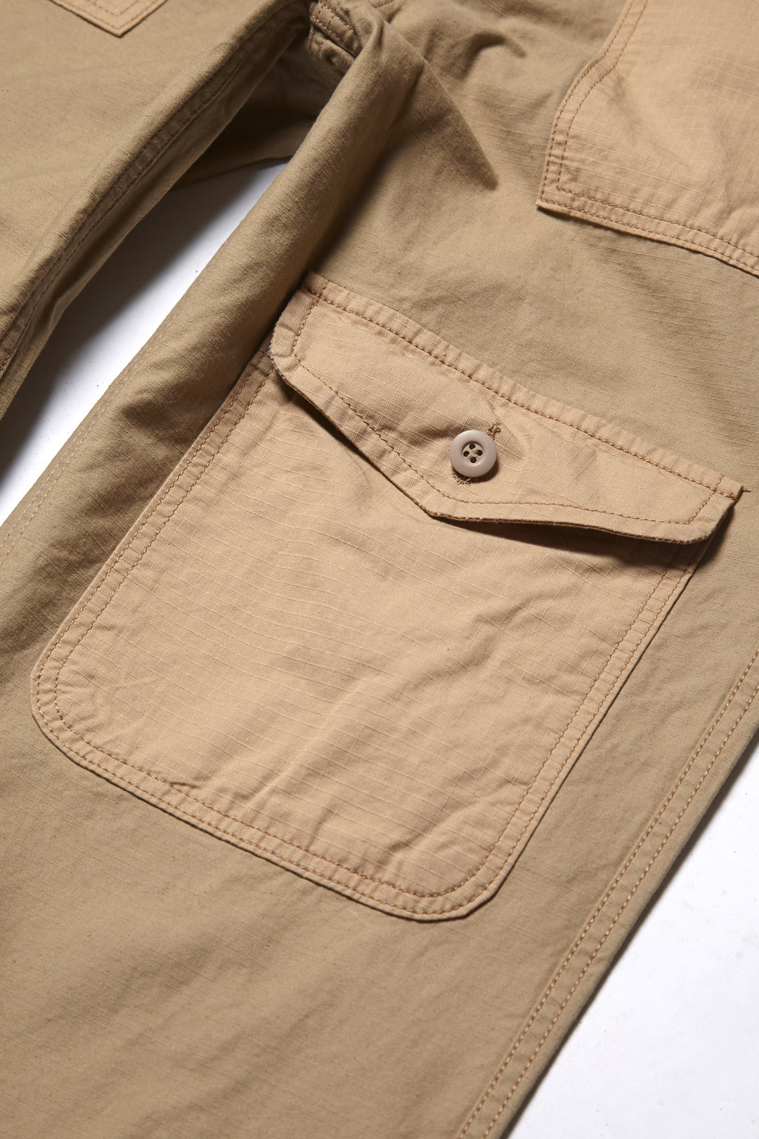 Outstanding & Co. - Fatigue Pocket Pants - Tan