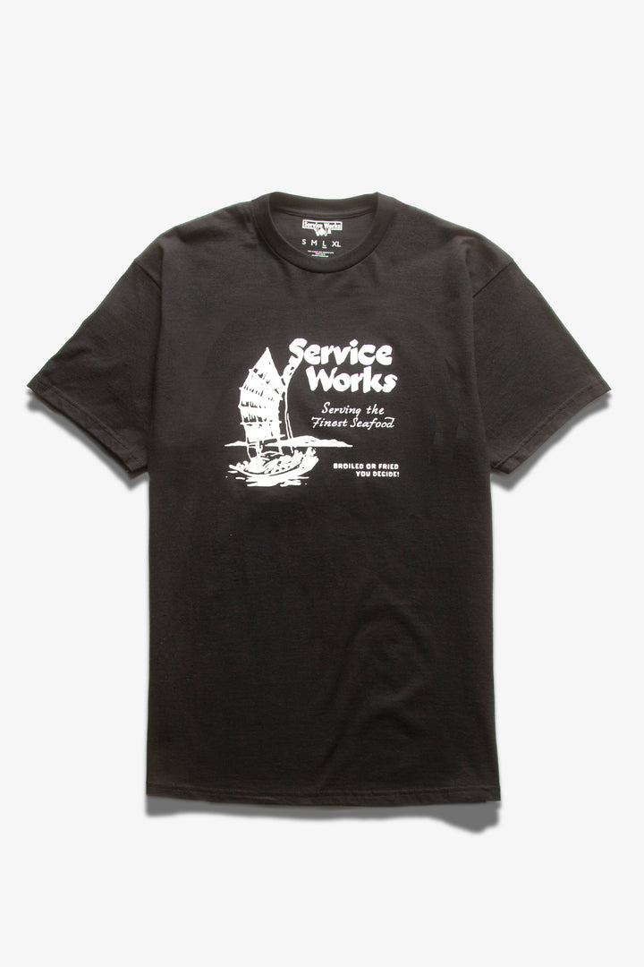 Service Works - Sail Away Tee - Black