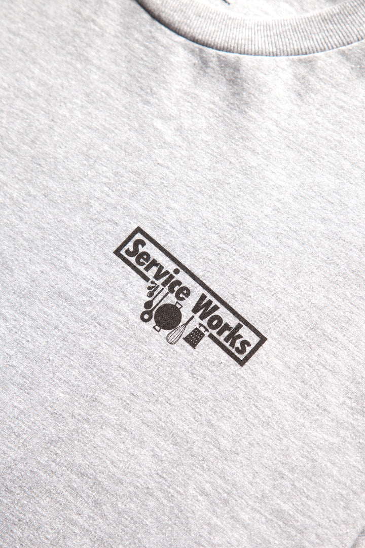 Service Works - Trademark Tee - Heather Grey