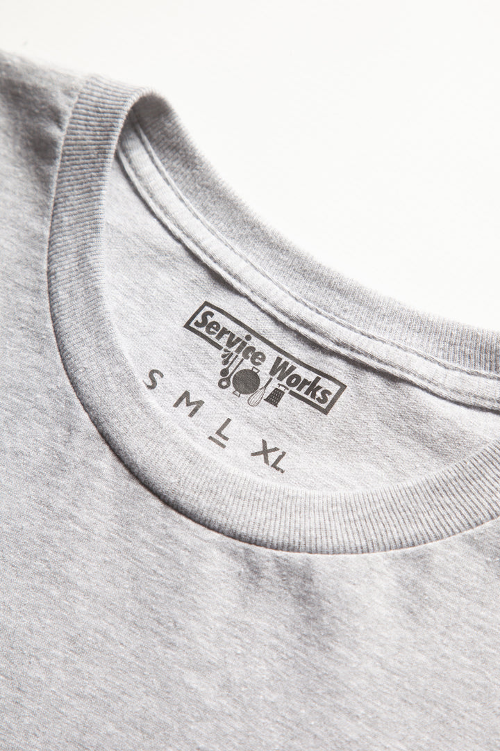 Service Works - Turbot Tee - Heather Grey