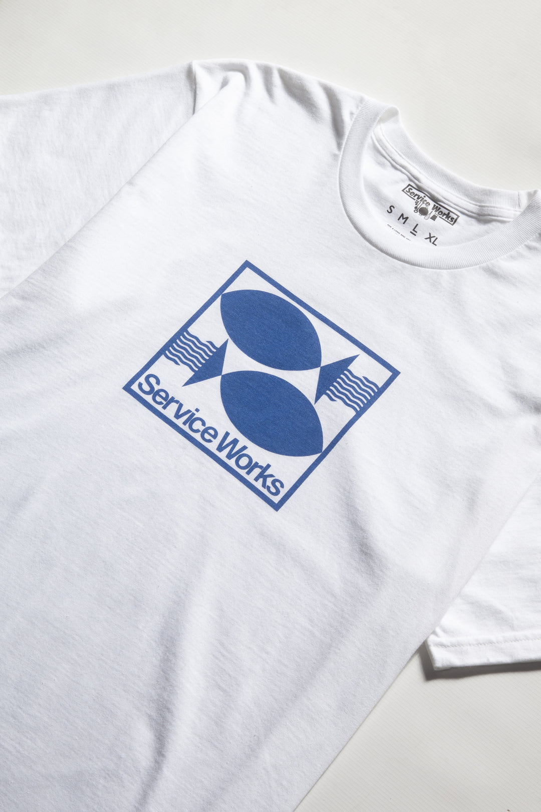 Service Works - Turbot Tee - White