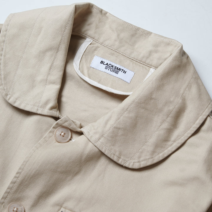 Blacksmith - Shawl Collar Work Jacket - Natural