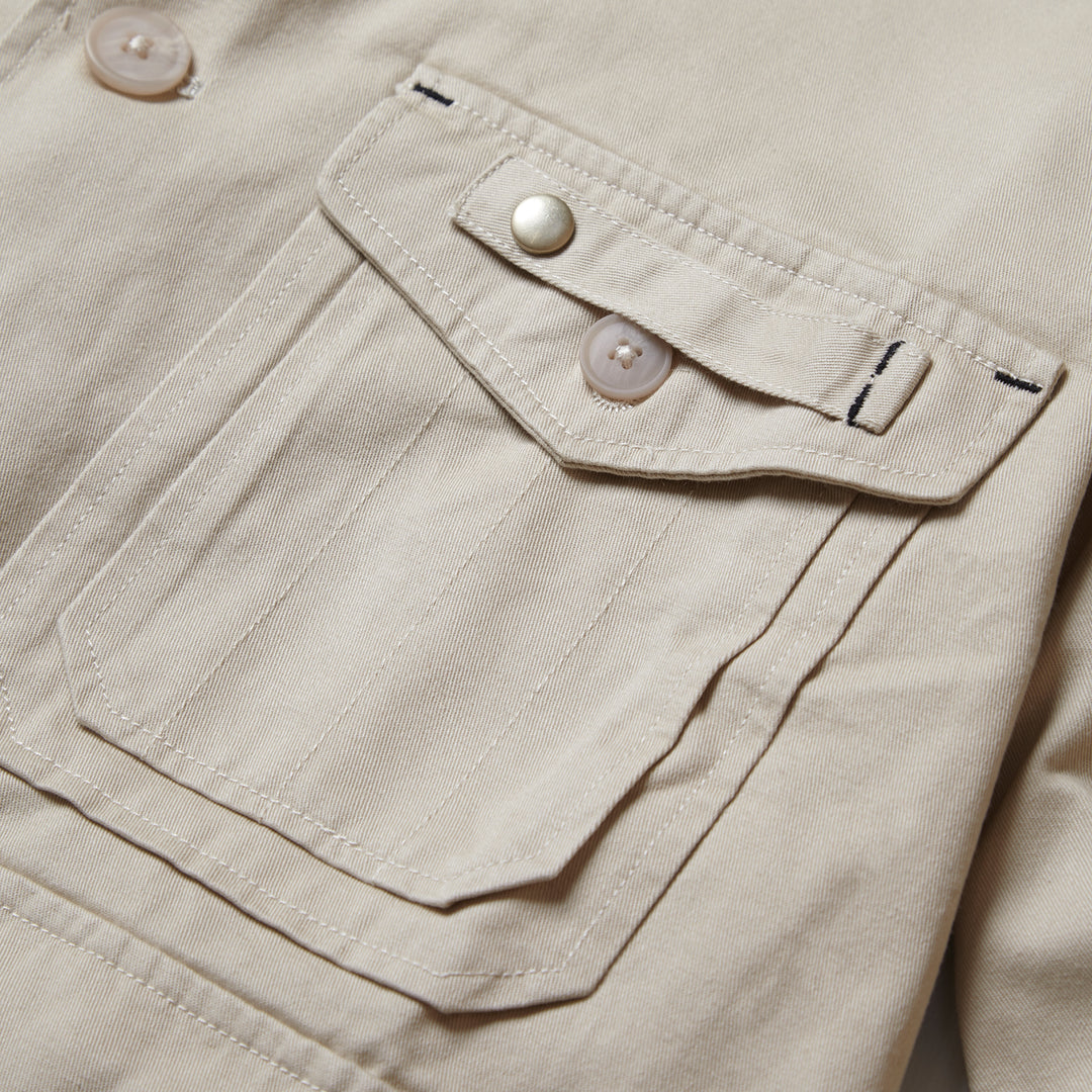 Blacksmith - Shawl Collar Work Jacket - Natural