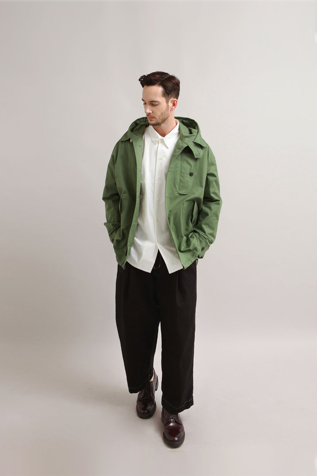 Outstanding & Co. - RAF Short Hooded Parka - Olive