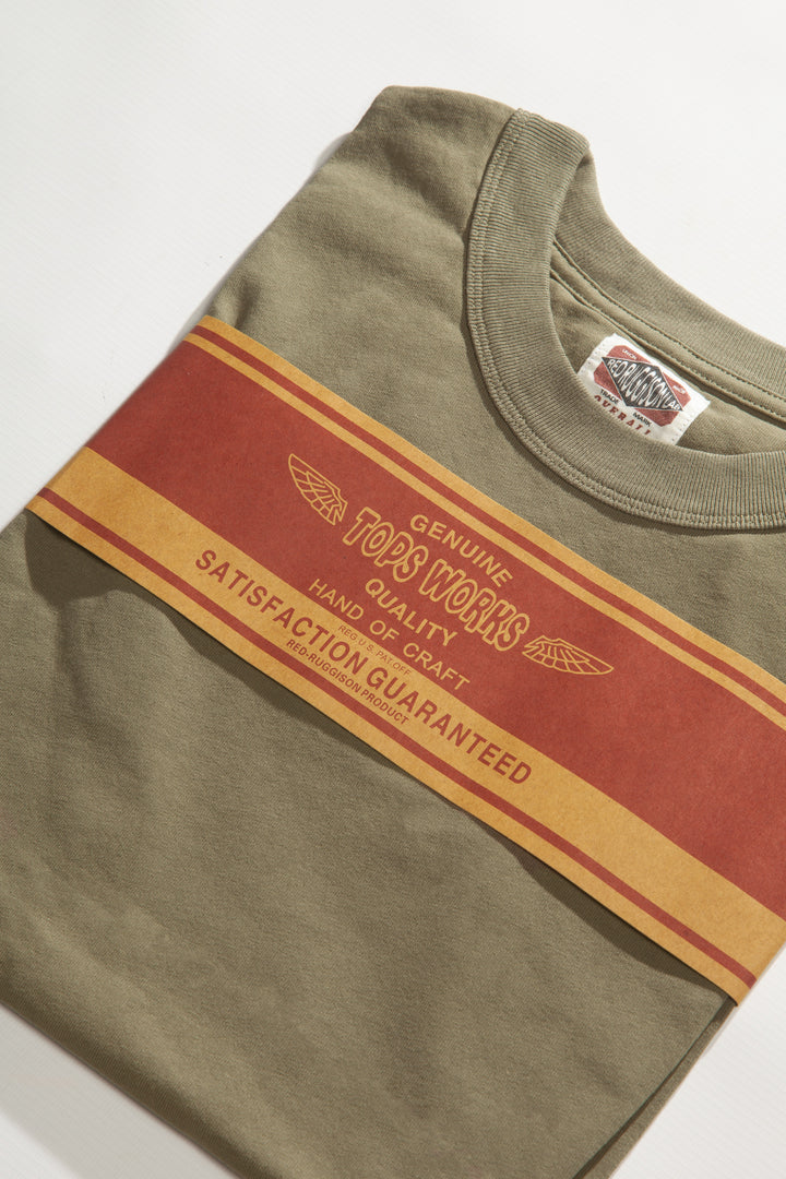 Red Ruggison - Short Sleeve T-Shirt - Olive