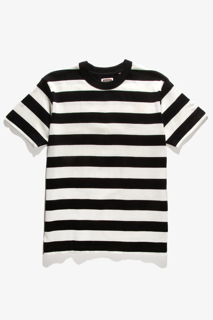 Red Ruggison - Border Short Sleeve T-Shirt - Black/White