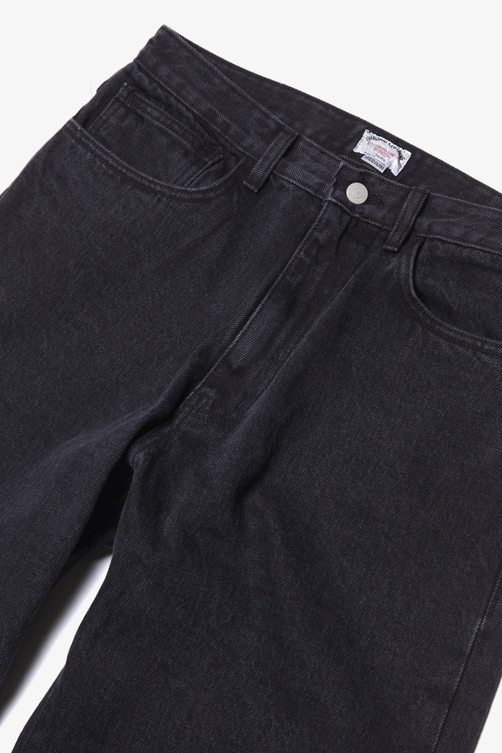 Outstanding & Co. - Wide Washed Jeans - Black